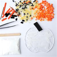 make at home craft kit halloween pumpkin