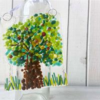 craft glass kit make at home tree picture 