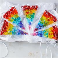 fused glass bunting rainbow creative kit