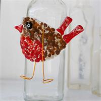 robin glass art