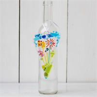 long heart flower garden make at home glass fusing kit 
