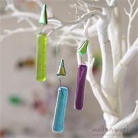 fused glass candles 