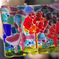 fused glass molten wonky make at home kit 