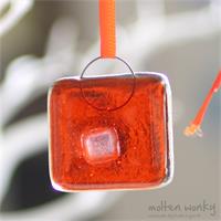 orange glass nugget