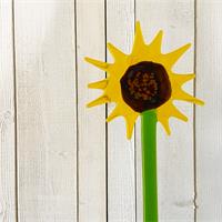 fused glass sunflower decoration 