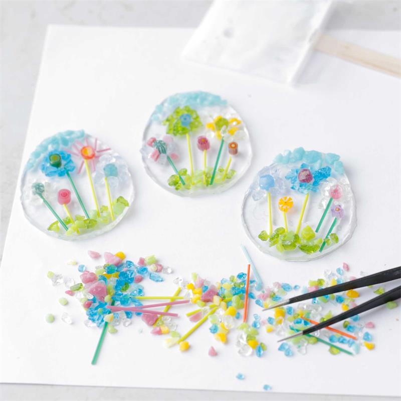 Easter egg make at home glass fusing kit