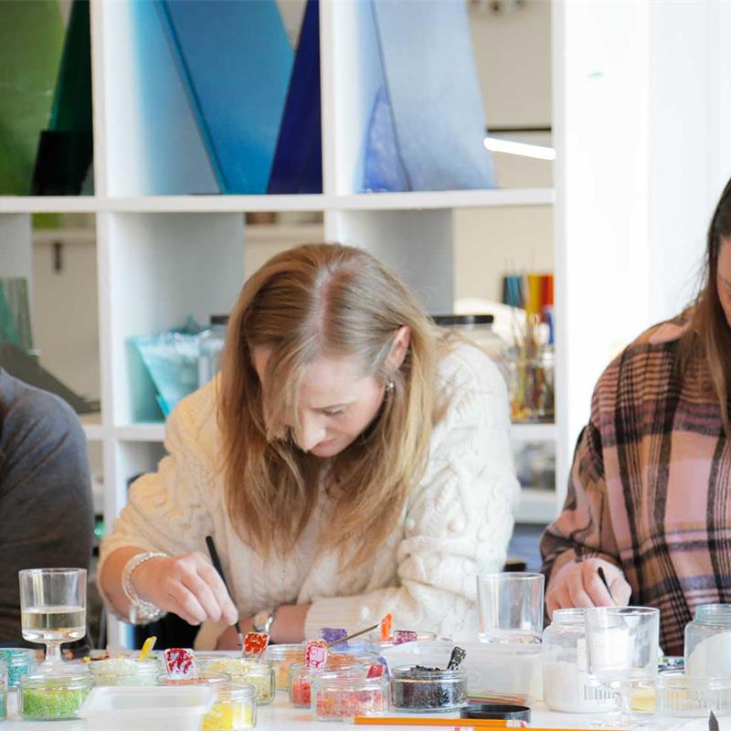 glass fusing workshop in essex