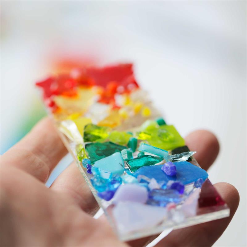 make at home fused glass sun catcher kit 