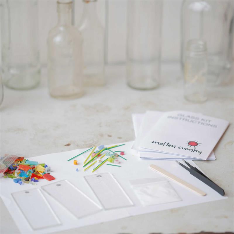 mini sun catcher fused glass kit 