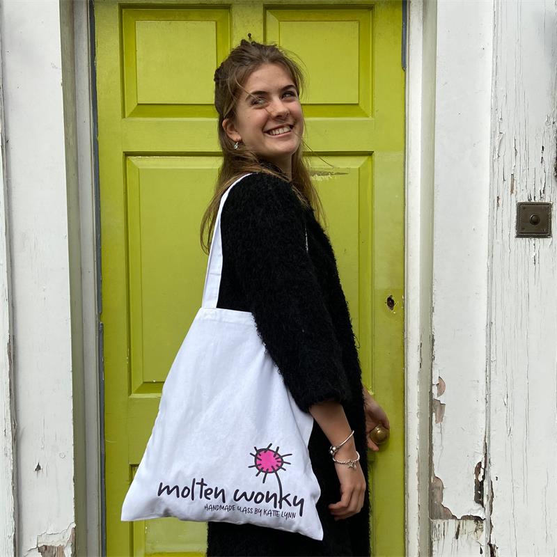 white tote bag