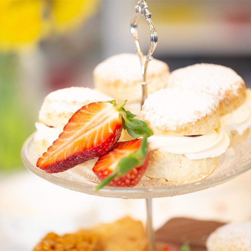 afternoon tea and fused glass workshop 