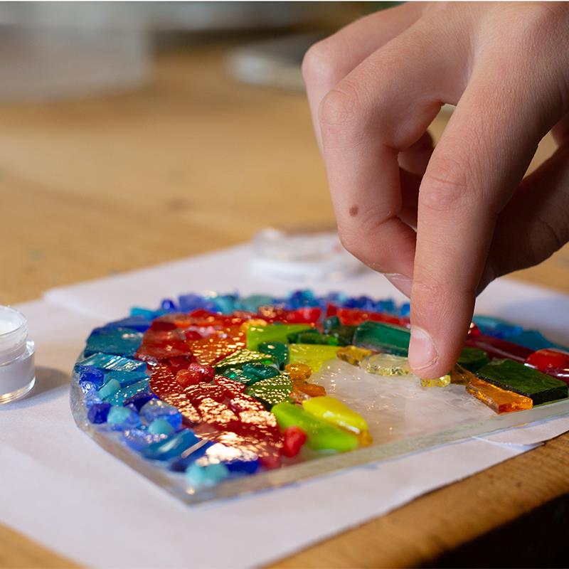 Handmade Fused Glass Gifts and Decorations by molten wonky