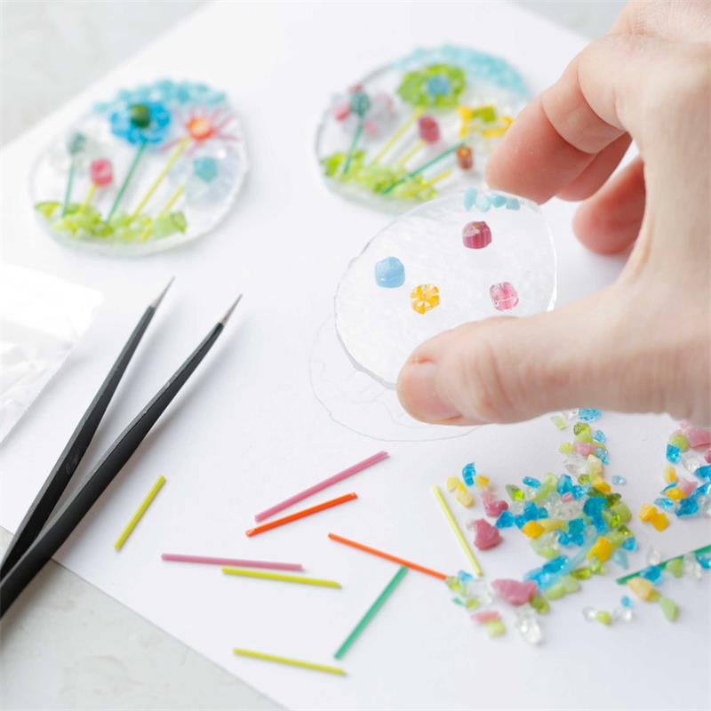 Easter egg make at home glass fusing kit