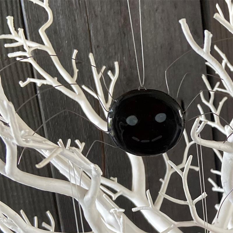 fused glass spider decoration